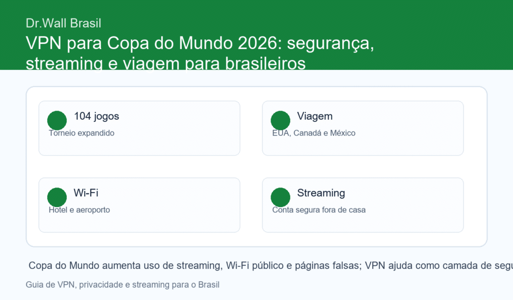 VPN para Copa do Mundo 2026 para brasileiros